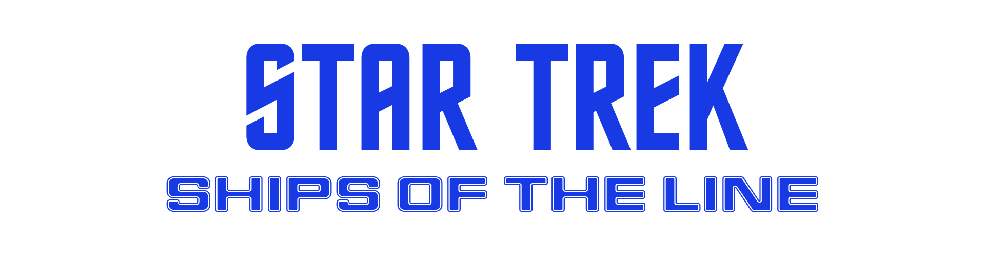 Star Trek Ships of the Line Logo